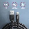 Axagon BUCM-AM10AB HQ USB-C USB-A Kabel 1 m