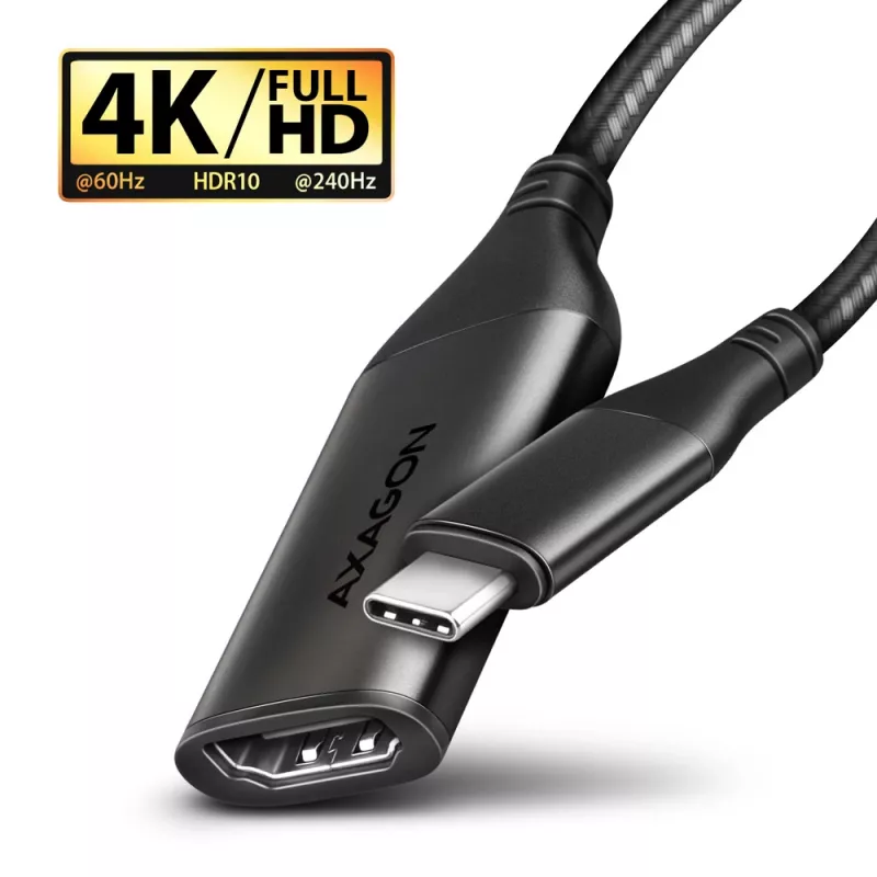 Axagon RVC-HI2M USB-C -> HDMI 2.0a Adapter 4K/60Hz HDR10