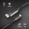 Axagon RVC-HI2MC USB-C -> HDMI 2.0a Kabel 1,8m, 4K/60Hz HDR10