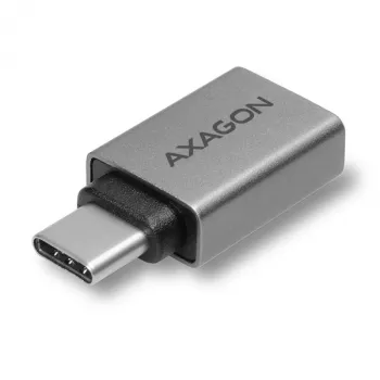 Axagon RUCM-AFA Adapter USB-C (M) -> USB-A (F), USB 3.2 Gen 2, 3A, ALU