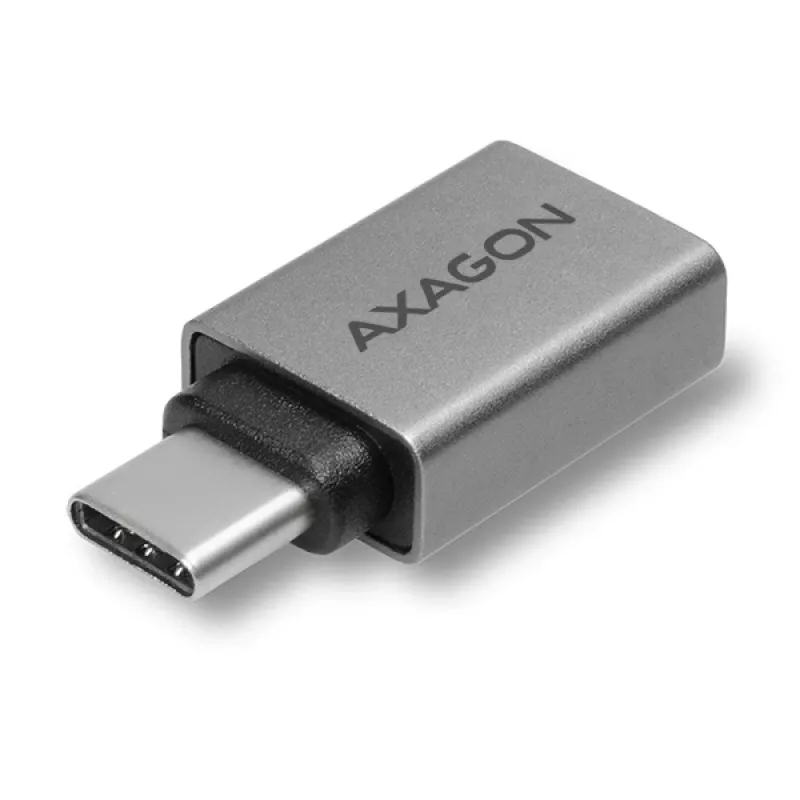 Axagon RUCM-AFA Adapter USB-C (M) -> USB-A (F), USB 3.2 Gen 2, 3A, ALU