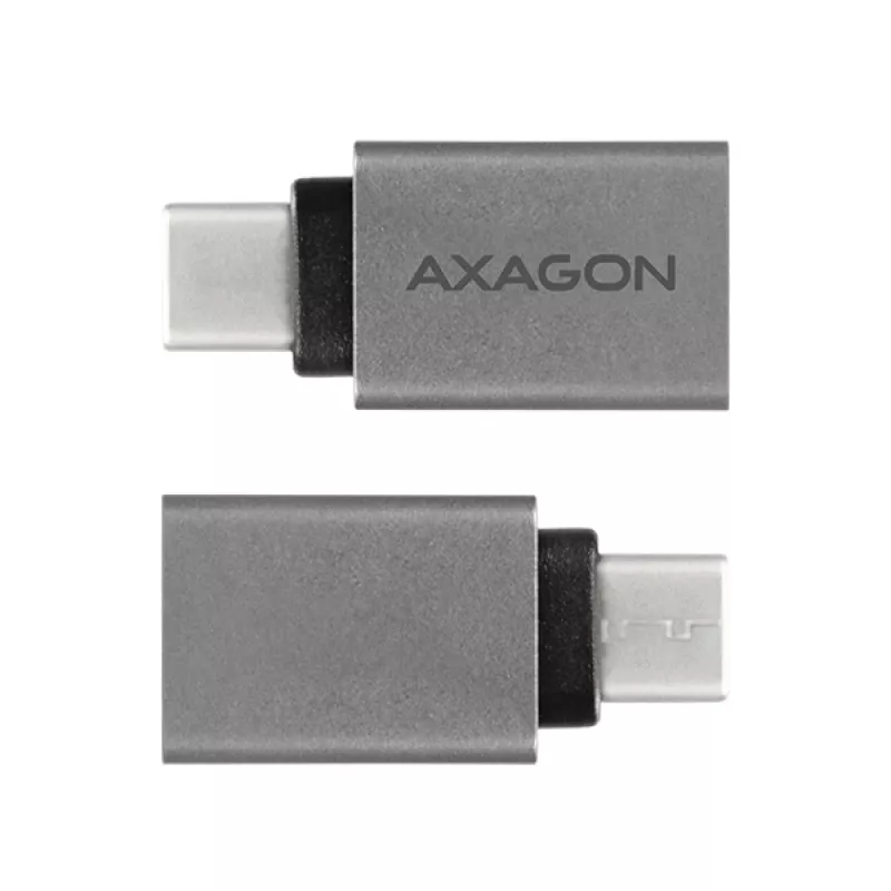Axagon RUCM-AFA Adapter USB-C (M) -> USB-A (F), USB 3.2 Gen 2, 3A, ALU