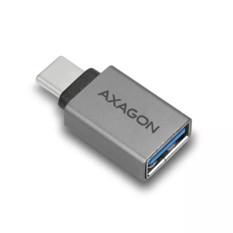 Axagon RUCM-AFA Adapter USB-C (M) -> USB-A (F), USB 3.2 Gen 2, 3A, ALU