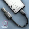 Axagon RUCM-AFAC Kabeladapter USB-C (M) -> USB-A (W), 20cm, USB 3.2 Gen 1, 3A, ALU