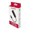 Axagon HMA-CR3A Metall USB 3.2 Gen 1 Multi-Port-Hub mit drei USB-Anschlüssen und Kartenleser