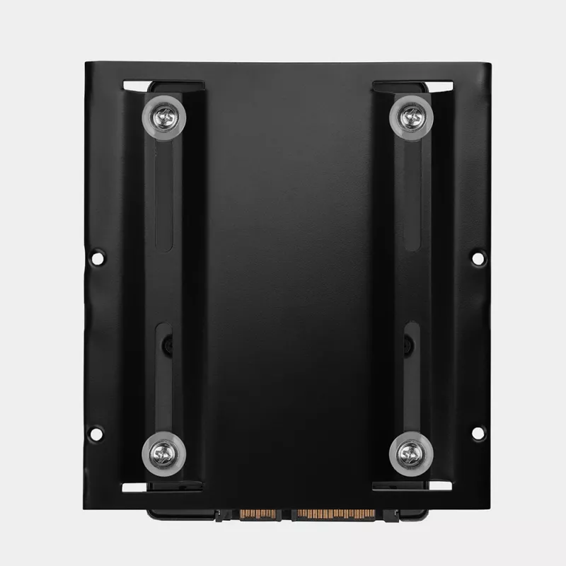 Axagon RHD-125B Einbaurahmen für 1x 2,5 Zoll in 3,5-Zoll-Schacht - Schwarzes Metall