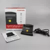 Axagon CRE-SM2 Smartcard-Lesegerät USB 2.0 Schwarz 1,3m Kabel