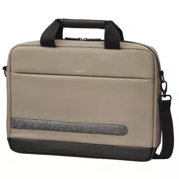 Toploader-Tasche Hama Terra 33,8 cm (13,3 Zoll) Beige Tragegriff Schultergurt