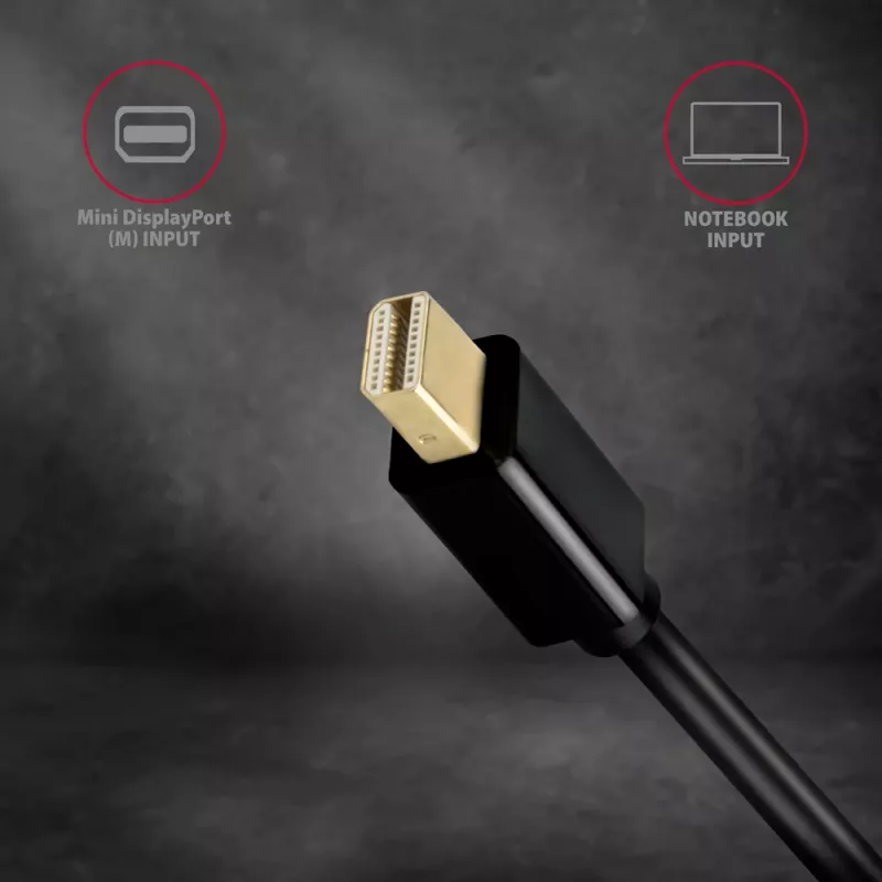 Axagon RVDM-HI14N Mini DisplayPort -> HDMI 1.4 Adapter 4K/30Hz