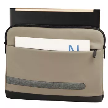 Sleeve-Case Hama Terra 39,6 cm (15,6 Zoll) Beige 1 Fronttasche