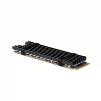 Axagon CLR-M2L3 Passive aluminium heatsink für alle M.2 SSDs, Größe 2280, Höhe 3 mm