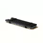 Axagon CLR-M2L3 Passive aluminium heatsink für alle M.2 SSDs, Größe 2280, Höhe 3 mm