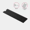 Axagon CLR-M2L3 Passive aluminium heatsink für alle M.2 SSDs, Größe 2280, Höhe 3 mm