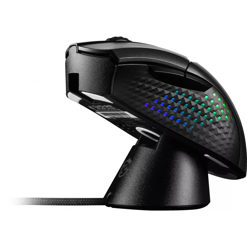 MSI CLUTCH GM51 LIGHTWEIGHT WIRELESS Maus Gaming Rechtshänder RF + Bluetooth + USB Typ-C Optisch 26000 DPI