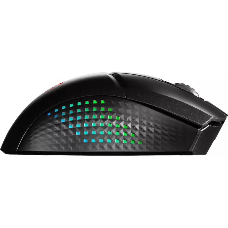 MSI CLUTCH GM51 LIGHTWEIGHT WIRELESS Maus Gaming Rechtshänder RF + Bluetooth + USB Typ-C Optisch 26000 DPI