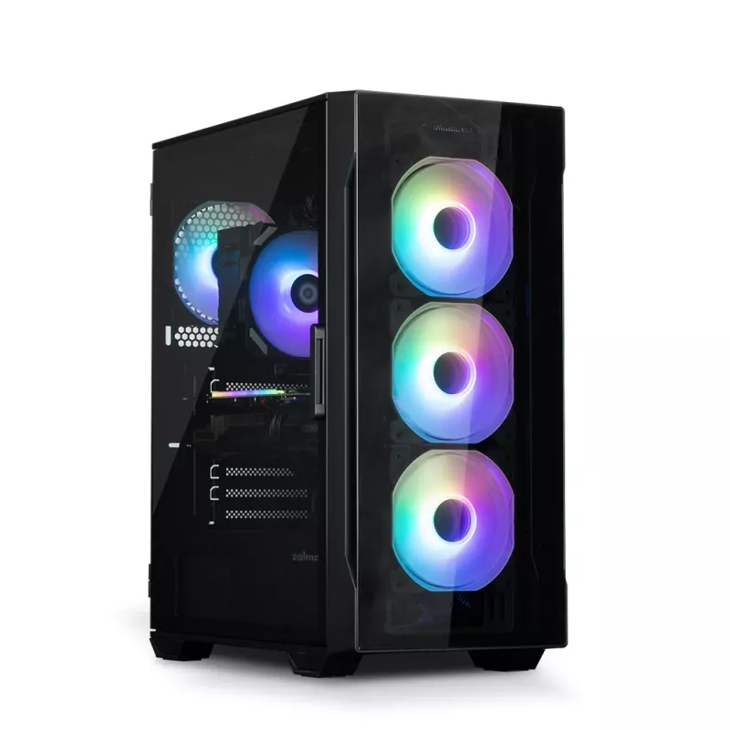 Zalman I3 NEO TG BLACK Computergehäuse Midi Tower