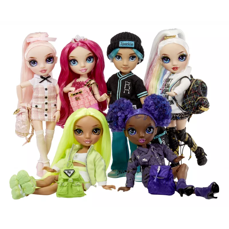 Rainbow High Junior High Puppe Series 2- Krystal, Modepuppe, weiblich, 6 Jahre, Junge/Mädchen, 230 mm, Mehrfarbig