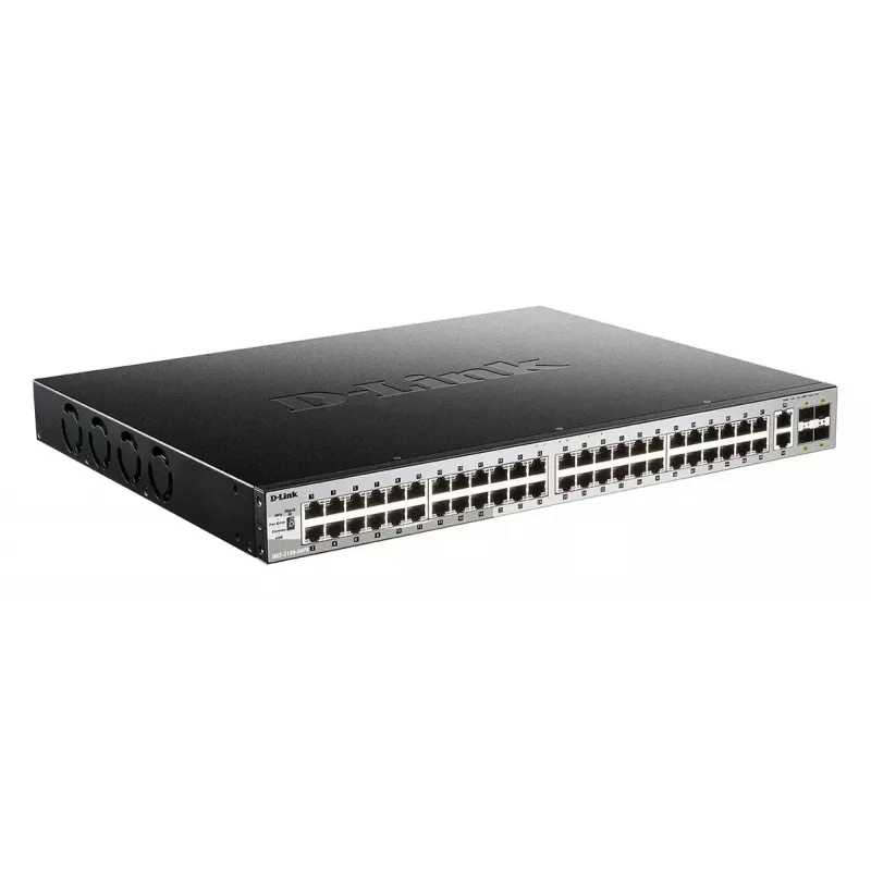 D-Link DGS-3130-54PS/E Netzwerk-Switch Managed L3 Gigabit Ethernet (10/100/1000) Power over Ethernet (PoE) Grau