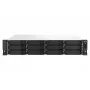 QNAP TS-1264U-RP NAS Rack (2U) Intel® Celeron® 8 GB DDR4 0 TB QNAP QTS Aluminium, Schwarz