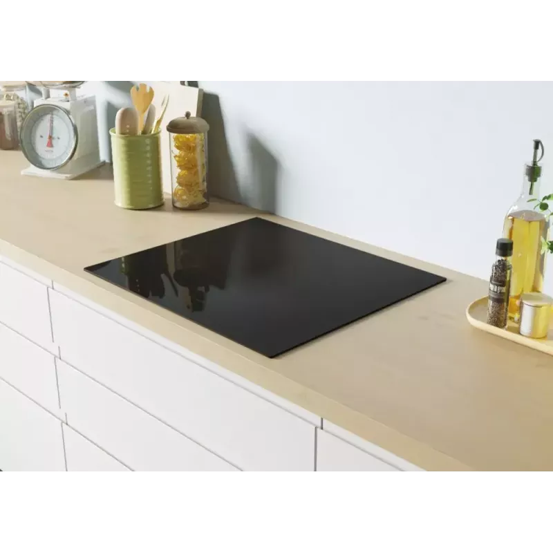 Candy CTP6SC4/E1 Schwarz Einbau-Induktionskochfeld 59 cm Zone 4 Kochzonen mit integrierter Dunstabzugshaube