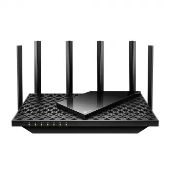 TP-Link Archer AX5400 Multi-Gigabit WiFi 6 Router, Wi-Fi 6 (802.11ax), Dualband (2,4 GHz / 5 GHz), Ethernet LAN, Schwarz, Desktop-/Stangen-Router