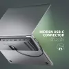 Dockingstation Axagon HMC-4KX3 USB-C 5Gbps Hub, 3x USB-A, 2x HDMI, DP, RJ-45, SD/microSD, Audio, PD 100W, Kabel 40cm