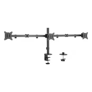 Gembird MA-D3-01 verstellbarer Tischhalter für 3 Monitore, 17–27 Zoll, bis 7 kg