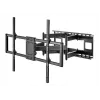 Gembird MA-D3-01 verstellbarer Tischhalter für 3 Monitore, 17–27 Zoll, bis 7 kg