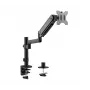 Monitorhalterung GEMBIRD MA-DA1P-01 — 1-armige Tischhalterung für 17–32 Zoll Bildschirme, VESA 75x75–100x100, max. Belastung 9 kg, schwarz