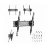 TV-Halterung Gembird WM-55T-02 für 32–55 Zoll Bildschirme, neigbar -12° bis 12°, VESA 200x200–400x400, 40 kg, schwarz