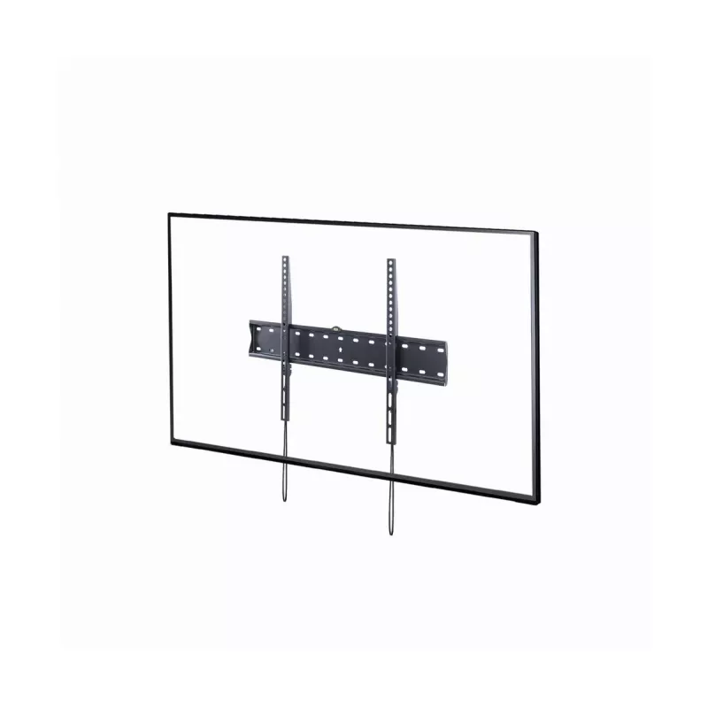TV-Halterung Gembird WM-70F-01 Schwarz für 37-Zoll–70-Zoll-Fernseher, 40 kg, VESA 200x200–600x400, 2,5 cm flach