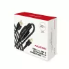 Axagon ADR-220B aktives USB 2.0 A-M -> B-M Verbindungs-/Repeaterkabel 20 m