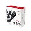 Axagon ADR-310 USB 3.2 Gen 1 A-M -> A-F aktives Verlängerungs-/Repeaterkabel 10m