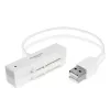 Axagon ADSA-1S USB 2.0 - 2.5 Zoll HDD SATA, HDD/SSD-Gehäuse, 2.5 Zoll, Serial ATA, Serial ATA II, Serial ATA III, 0.48 Gbit/s, USB-Anschluss, Weiß