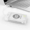 Axagon ADSA-1S USB 2.0 - 2.5 Zoll HDD SATA, HDD/SSD-Gehäuse, 2.5 Zoll, Serial ATA, Serial ATA II, Serial ATA III, 0.48 Gbit/s, USB-Anschluss, Weiß