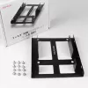 Axagon RHD-225 METAL Halterung für 2x 2,5 Zoll HDD/SSD in 3,5 Zoll Einbauschacht, Lüfterhalterung