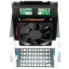 Axagon RHD-225 METAL Halterung für 2x 2,5 Zoll HDD/SSD in 3,5 Zoll Einbauschacht, Lüfterhalterung