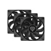 GENESIS Oxal 120 Computer case Fan 12 cm Schwarz 3 Stk.