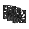 GENESIS Oxal 120 Computer case Fan 12 cm Schwarz 3 Stk.