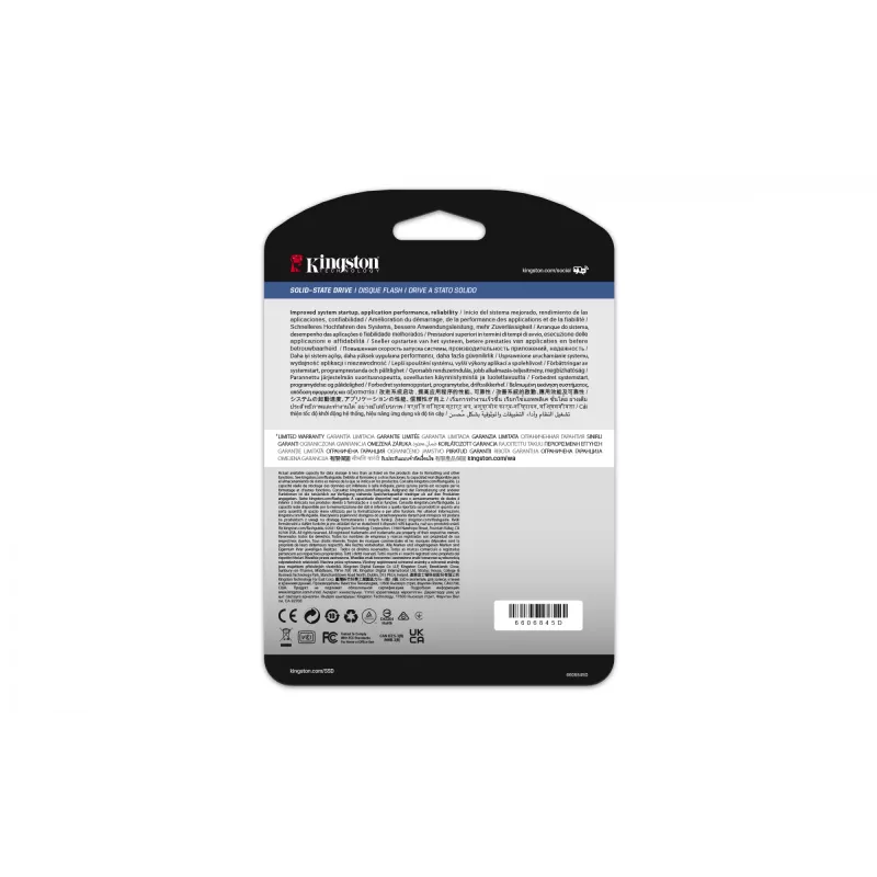 SSD-Festplatte Kingston Technology 480GB 2,5 Zoll SATA DC600M
