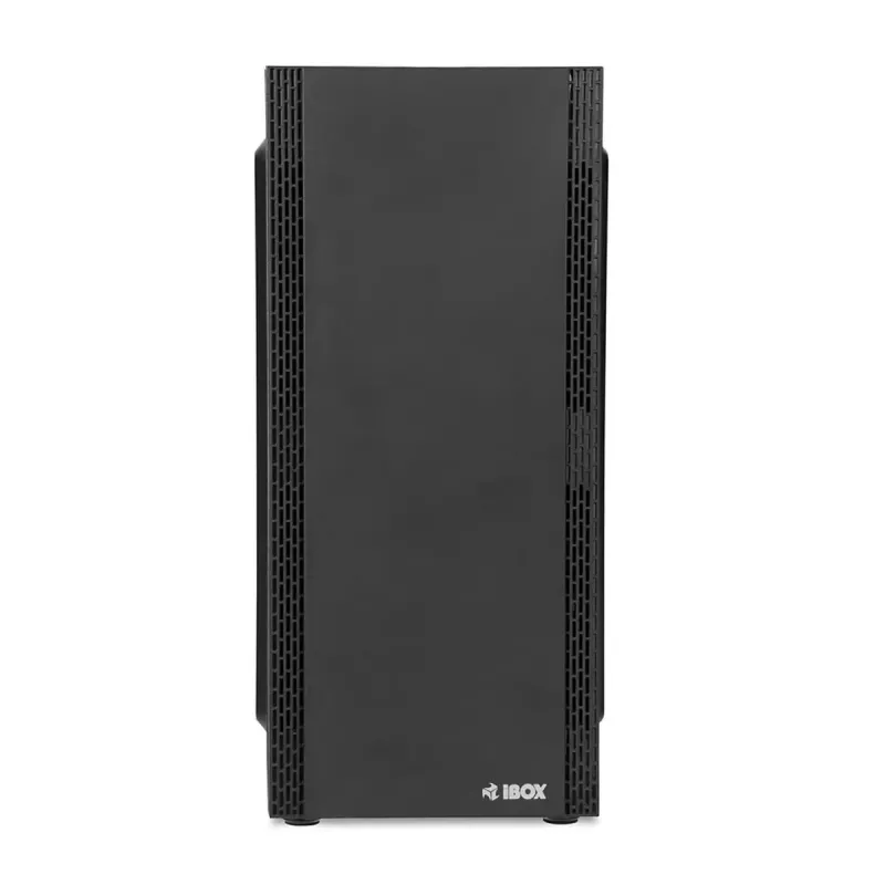 PC-Gehäuse IBOX ANTILA 39 Midi Tower — Schwarz, ATX/microATX, GPU bis 31 cm, CPU-Kühlerhöhe 150 mm