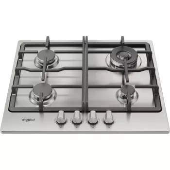 Whirlpool TGML 661 IX R Edelstahl Einbau 58 cm Gas 4 Zone(n)