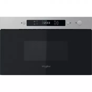 Einbaumikrowelle WHIRLPOOL MBNA900X — 750 W, 22 L, Edelstahl, Tastensteuerung, kein Grill