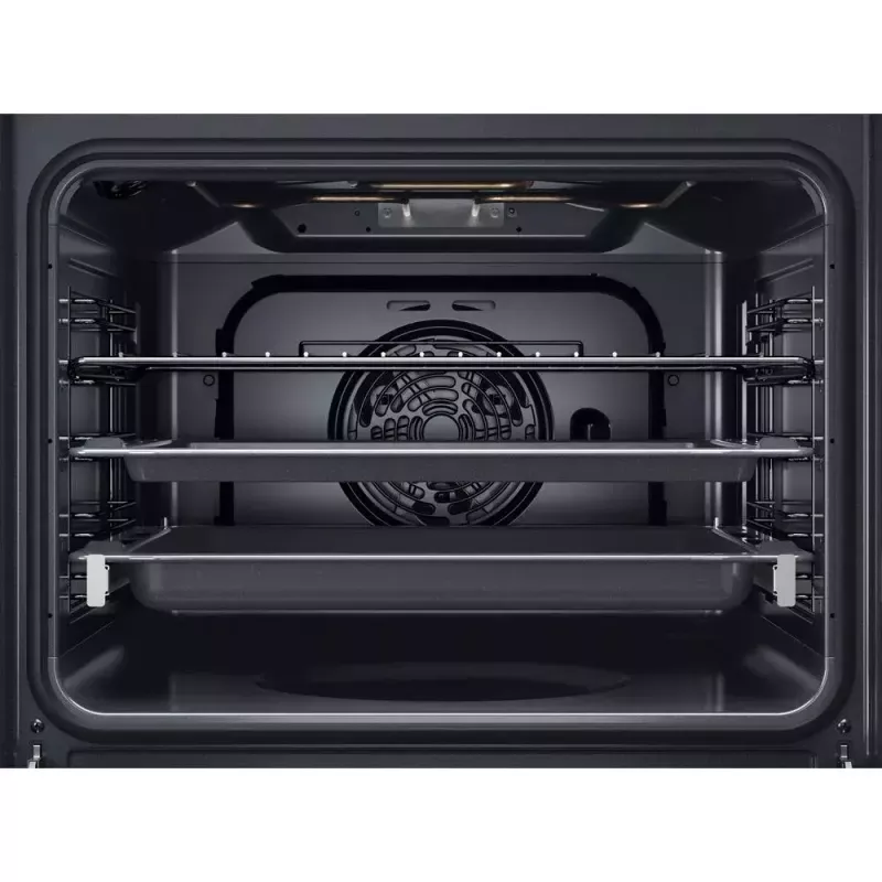 Einbau-Elektrobackofen WHIRLPOOL OMR58HU1B — 71 L, A+, hydrolytische Selbstreinigung, Umluft, Grill, Teleskopauszug