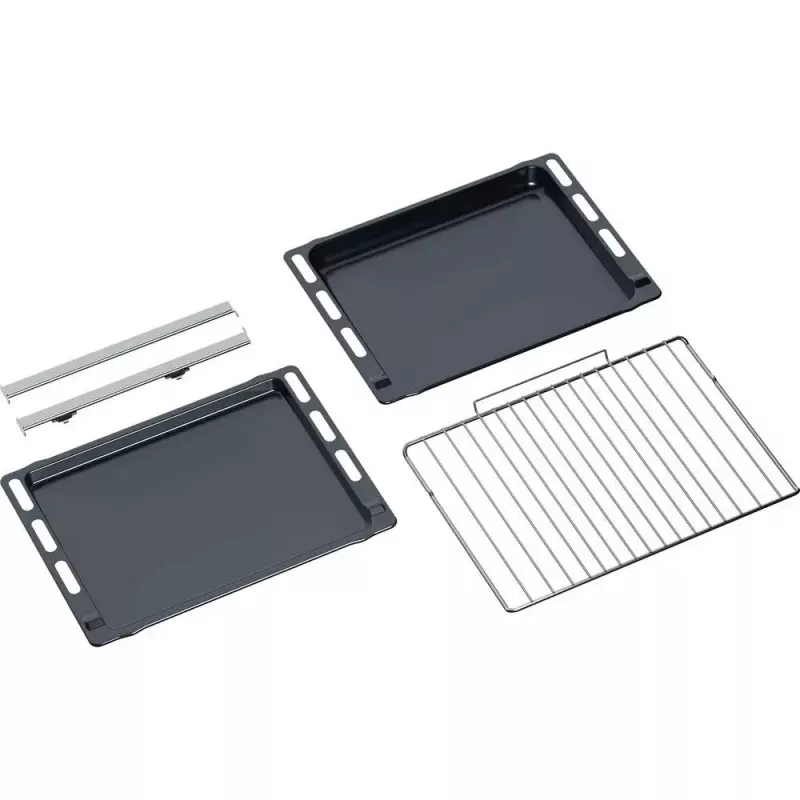 Einbau-Elektrobackofen WHIRLPOOL OMR58HU1B — 71 L, A+, hydrolytische Selbstreinigung, Umluft, Grill, Teleskopauszug