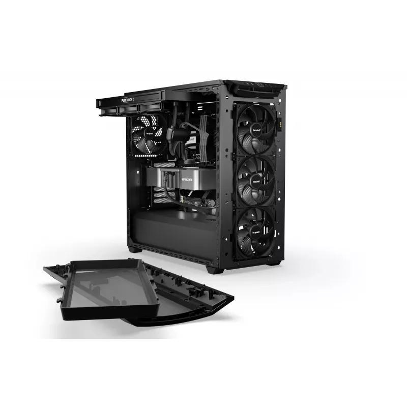 PC-Gehäuse be quiet! Shadow Base 800 Midi Tower Schwarz