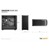 PC-Gehäuse be quiet! Shadow Base 800 Midi Tower Schwarz