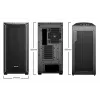 PC-Gehäuse be quiet! Shadow Base 800 DX Midi Tower Schwarz