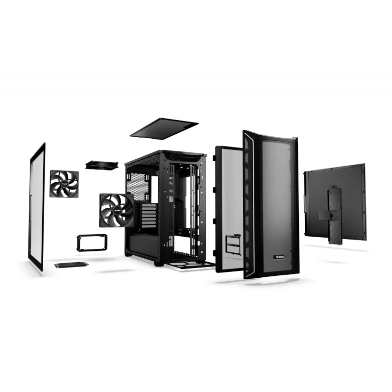 PC-Gehäuse be quiet! Shadow Base 800 DX Midi Tower Schwarz