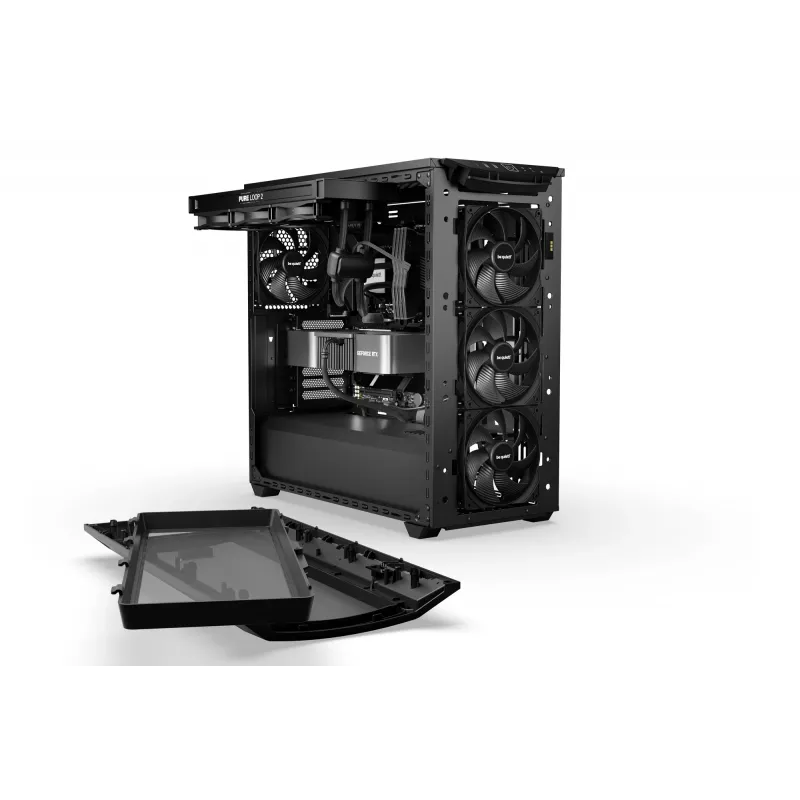 PC-Gehäuse be quiet! Shadow Base 800 DX Midi Tower Schwarz